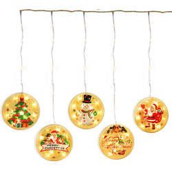 luci a LED ghiacciolo Christmas lights camera decorazione string luce del Natale luci colorate stelle barriera fotoelettrica características