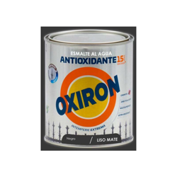 Smalto antiossidante Oxiron all'acqua Smooth Matte | 750 mL - Negro - Negro - Titan precio