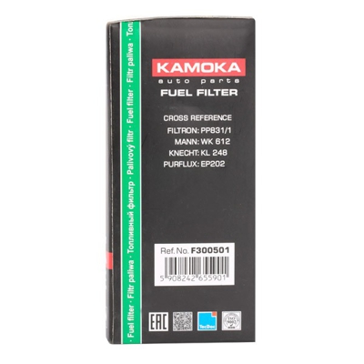 KAMOKA Filtro Carburante F300501 Filtro Combustibile FIAT,LANCIA,RENAULT,Ulysse (179_),Scudo Van (220_),Scudo Station Wagon (220_),ULYSSE (220)
