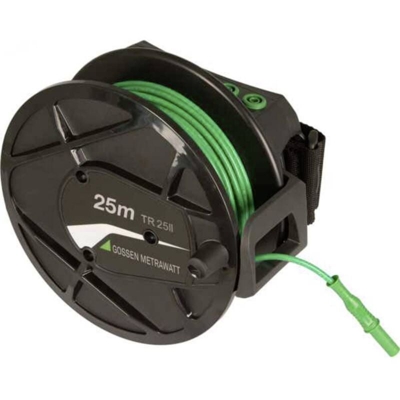 Z503X TR25 II TR25-II avvolgicavo per la misurazione della messa a terra e bassa resistenza 25m 1 pz. - Gossen Metrawatt