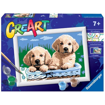 Ravensburger Creart E Cani Golden Retriver