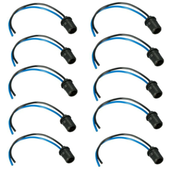 Drillpro - 10x Portalampada T10 T15 W5W 194 Connettore Base Presa Xenon LED Alogena Auto Truck en oferta