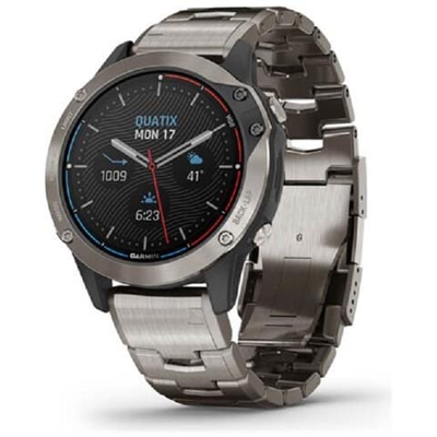 Gramin Quatix 6 Titanium Sapphire Smartwatch Gps 010-02158-95