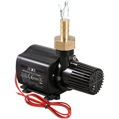 Pompa acqua con coperchio filtro + 1/4 adattatore standard, QR90C - QR90C