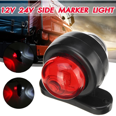 Insma - Indicatore luminoso laterale 12V 24V per camion rimorchio furgone roulotte