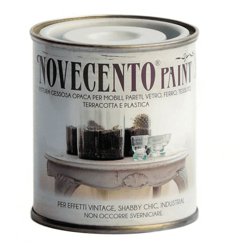 Gualtiero Meazza - Pittura Gessosa Opaca Shabby Chic per Mobili Pareti Vetro Gesso Novecento Paint - Colore: Lino - Formato: 125 Ml precio