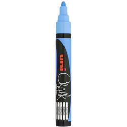Pennarello gesso Uni Chalk Marker | blu - blu precio