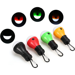 Luci per tende da campeggio 4 confezioni rosso giallo verde nero en oferta