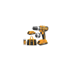 Ing-co - TRAPANO A PERCUSSIONE A BATTERIA P20S 2.0AH 2 BATTERIE +BORSA CON ACCESSORI en oferta