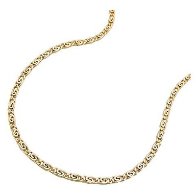 Collana 508003 - S-curb Chain 14ct Gold 42cm