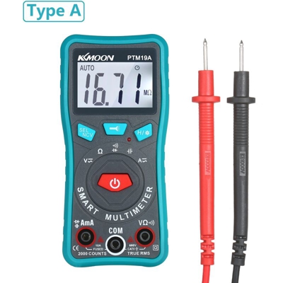 Multimetro digitale Trms Auto-Ranging Ac / Dc Dmm Digtal, tipo A