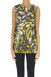Printed cotton top en oferta