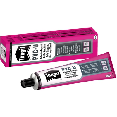 Colla Adesivo TANGIT PVC-U 125g tubi raccordi ripara sigilla sigillante mastice