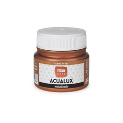 Colori Titan Metallic Acualux | 50 ml - 863-Rame - 863-Rame en oferta
