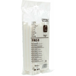 Rapid 40302803, Polacchi Colla A, Pro-B, Bianco, Ø12Mm, Lunghezza 190 Millimetri, 1Kg en oferta