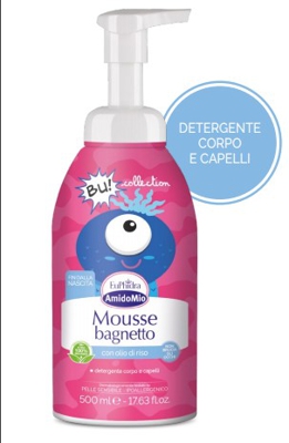 EUPHIDRA AMIDO MOUSSE BAGNETTO 500 ML