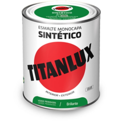 Lucido Smalto sintetico Titanlux | 750 mL - 516 Green Spring - 516 Green Spring