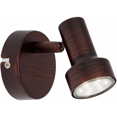 Rost Spot 1Led Gu10 3W.250Lm Rame Anticchizzato