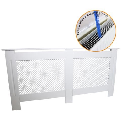Copricalorifero Per Nascondere Termosifoni E Caloriferi In Mdf Bianco 1720mm