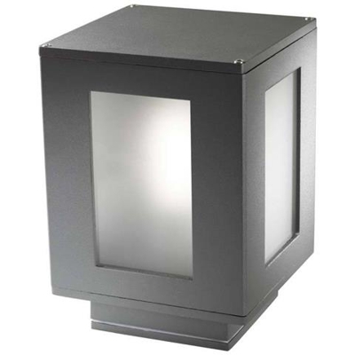 Piedistallo Da Esterno Per Bagno Urban Grey 1x E27 Ip44