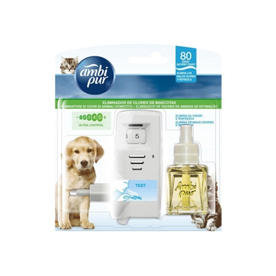 Diffusore Elettrico Per Ambienti Pet Care (21,5 ml) - Ambi Pur