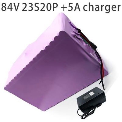 70ah 23s20p 84v Batteria E-bike Ebike Bicicletta Elettrica Li-ion Moto Triciclo Personalizzabile Personalizzabile 370x280x150370x280x150mm