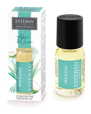 Esteban-paris - ESTEBAN PARIS PROFUMO CONCENTRATO OLIO RINFRESCANTE ALOE&COCO PROFUMATORI AMBIENTI
