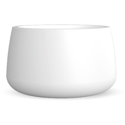 Vaso tondo de colore 80 OPAQUE BIANCO - Moovere características