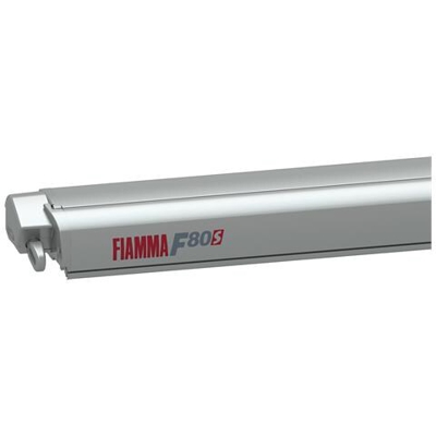 Tendalino Ad Arganello Da Tetto ''''f80s 340 Titanium'''' Con Telo Royal Grey