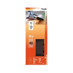 Kwb Strisce Abrasive per Legno e Metallo 93x230mm con Fori Tipo A 10 Pezzi en oferta