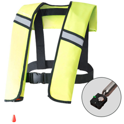 Giubbotto di salvataggio gonfiabile manuale, (senza bombola da 33 g), AT9011, verde fluo características