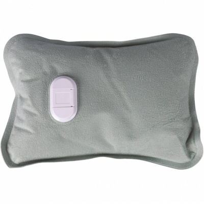 1 PZ Di BORSA CALDA RICARICABILE VELLUTO BLEU