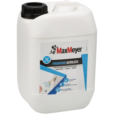 Max Meyer - FISSATIVO ACRILICO TRASPARENTE LT.4