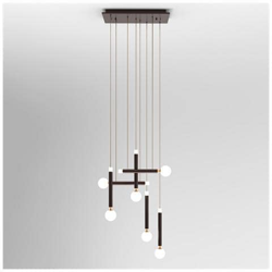 Sospensione A Sospensione Moderna A Led Caffè, Bianco Caldo 3000k 3600lm precio