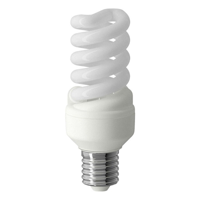 Lampadina risparmio energetico e27 18w lampada spirale luce fredda extrastar