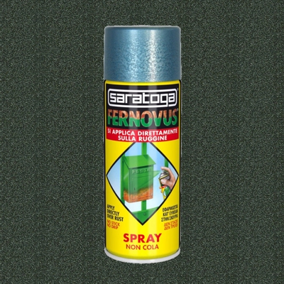 Vernice Antiruggine Spray Fernovus 400ml Saratoga - Grigio Forgiato Metallizzato