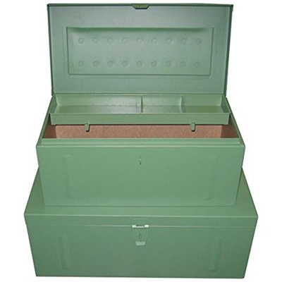 4332163426660 - Valigia In Lamiera D'acciaio Grnn 910 X 530 X 430 Mm (a)