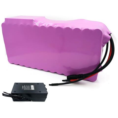 21ah 14s6p 52v 48v Batteria E-bike Ebike Bicicletta Elettrica Li-ion Personalizzabile 260x125x70mm