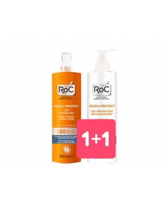 ROC SOLARI SOLEIL PROTECTION + LOZIONE SPRAY CORPO IDRATANTE SPF30 200 ML