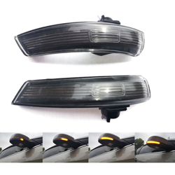Kit luci LED ripetitore indicatori di direzione dinamici per Ford Focus mk2 3 Mondeo 4 NERO en oferta