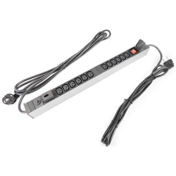 Multipresa Per Rack 19'' Di 12 Prese C13 Con Interruttore E 2 Cavi Elettrici Rackmatic características