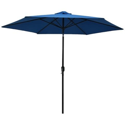 Ombrellone Da Esterni Con Palo In Metallo 300 Cm Azzurro