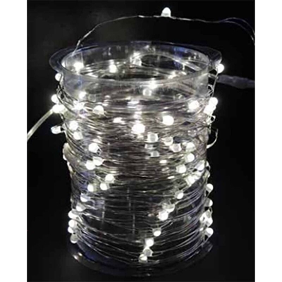 PREQU Super Nano 180 LED Luci Natale Catena Luminosa Bianco Caldo 23 mt IP44 D2817