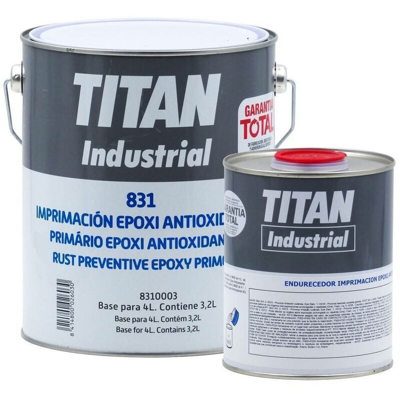 Corrosione Epoxy Primer 831 Titan | 4 L - Beige - Beige