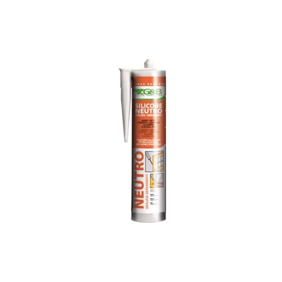 SILICONE NEUTRO PER EDILIZIA E SERRAMENTI GEBOSIL trasparente ml 310