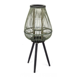 Lanterna con tre piedi da esterno in bamboo decorazione per giardino h 61.5 cm características