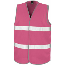 Core Enhance Visibility Vest - RESULT GILET HI-VIZ 100% P. | NEUTRO (SENZA PERSONALIZZAZIONE) - L/XL - raspberry (RASP) - Raspberry precio