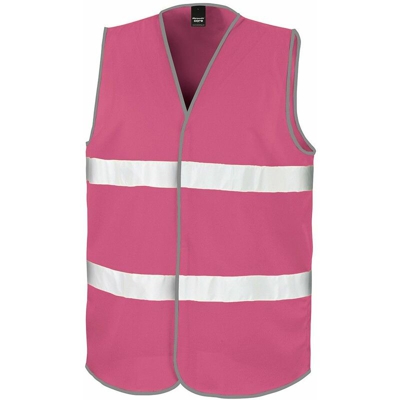 Core Enhance Visibility Vest - RESULT GILET HI-VIZ 100% P. | NEUTRO (SENZA PERSONALIZZAZIONE) - L/XL - raspberry (RASP) - Raspberry