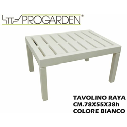 Tavolino Raya Bianco Cm.57X78X38H características