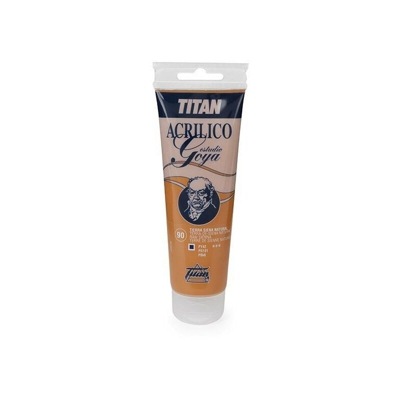 Colori acrilici Pardos Titan Goya studio | 90-Terra Naturale Siena - Tubo da 125 ml - 90-Terra Naturale Siena